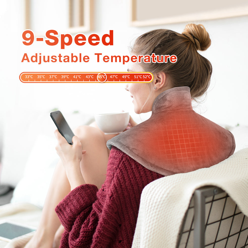 Electric Shoulder Neck Heating Pad Therapy Wrap