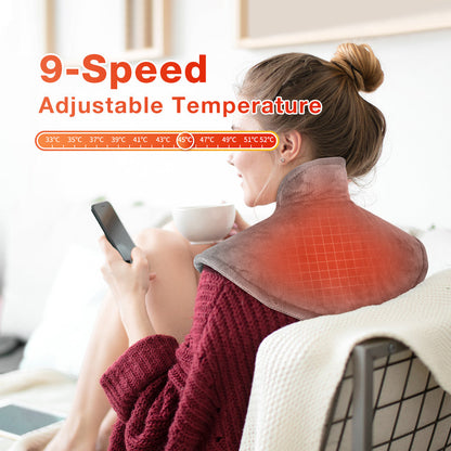 Electric Shoulder Neck Heating Pad Therapy Wrap