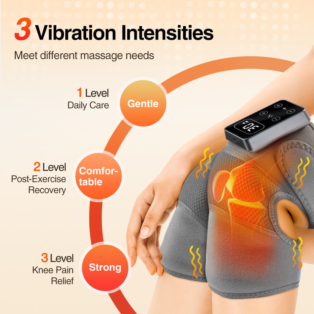 Cordless Electric Knee Massager Device