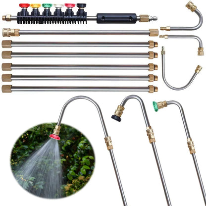 High-Pressure Washer Wand Set Telescopic 4000 PSI