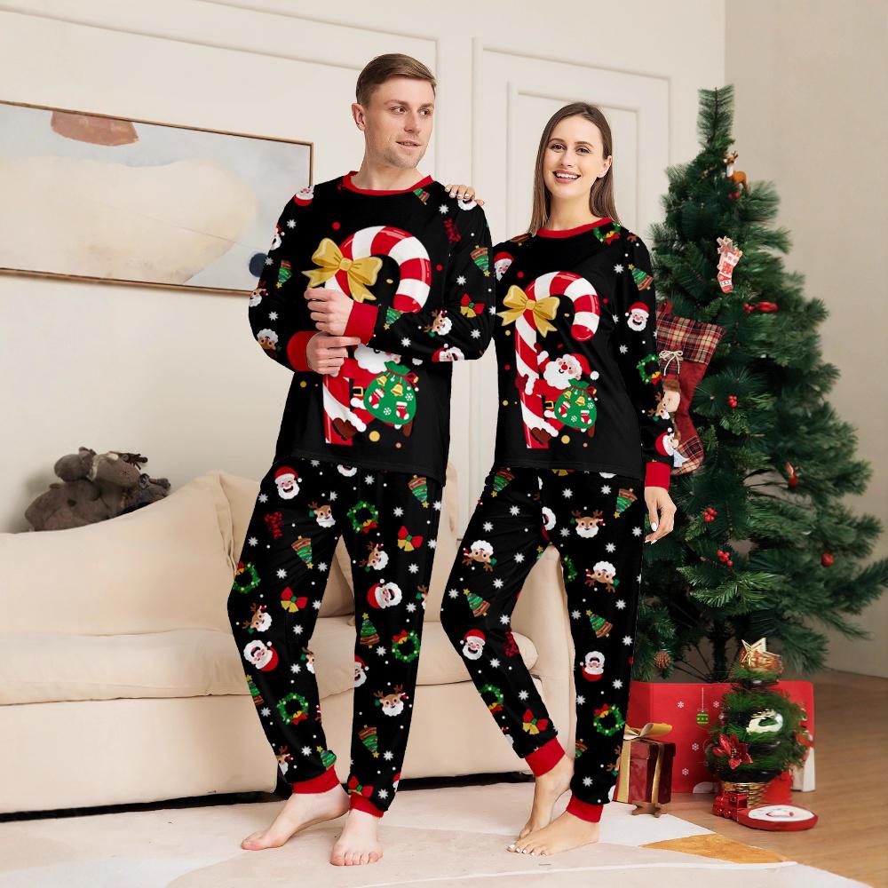 Family Christmas Pajamas Set Sleepwear Loungewear