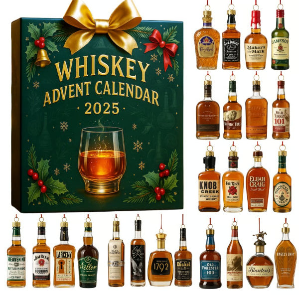 Whisky Advent Calendar 2025 Gift Set Decorative