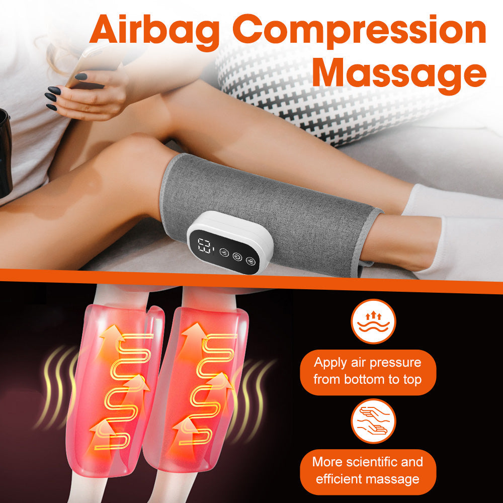 Wireless 360 Degree Air Pressure Calf Massager Device