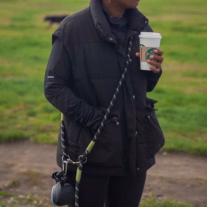 Hands-Free Dog Leash Adjustable Belt Attachment