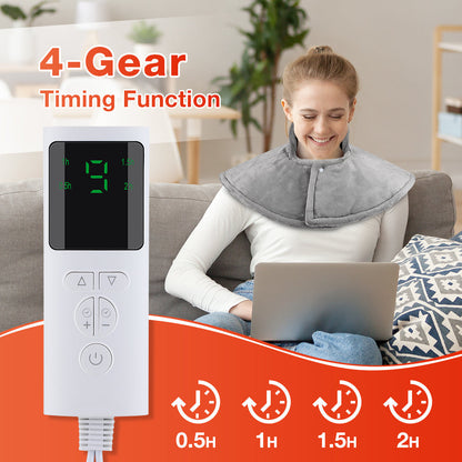 Electric Shoulder Neck Heating Pad Therapy Wrap