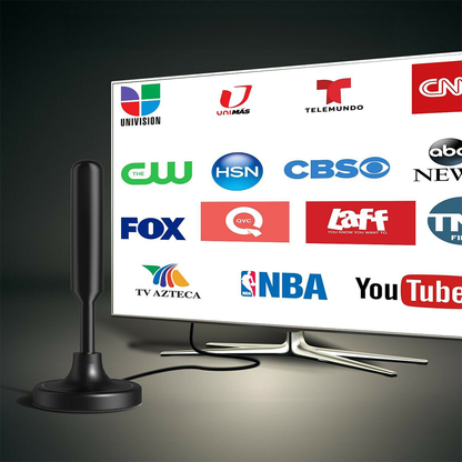 4K Indoor HDTV Antenna Magnetic Digital TV Reception