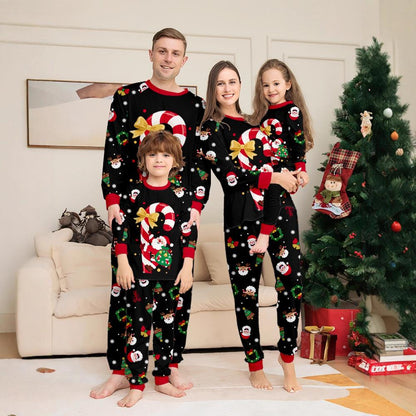 Family Christmas Pajamas Set Sleepwear Loungewear