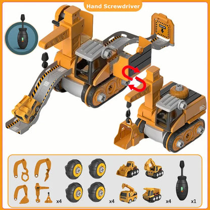Building Engineer Set Montessori Meccano Set for Beginners