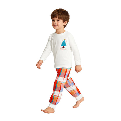 Boys Christmas Pyjamas Long Sleeve Top Trousers Sleepwear