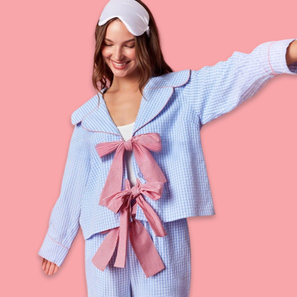 Adult Christmas Pajamas Set Loungewear Costume