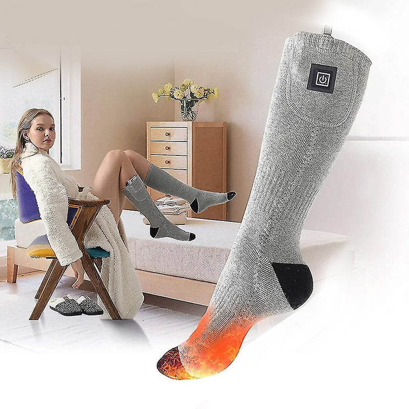 Rechargeable Heated Socks Warm Comfortable