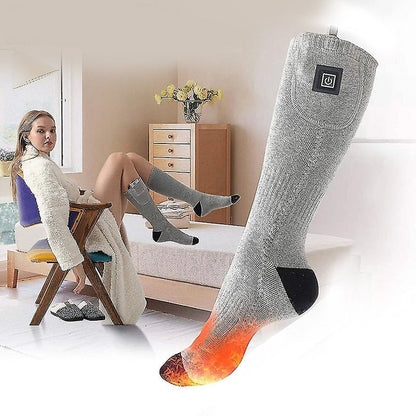 Rechargeable Heated Socks Warm Comfortable