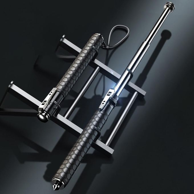 Self-Defense Stick Adjustable with Safety Features