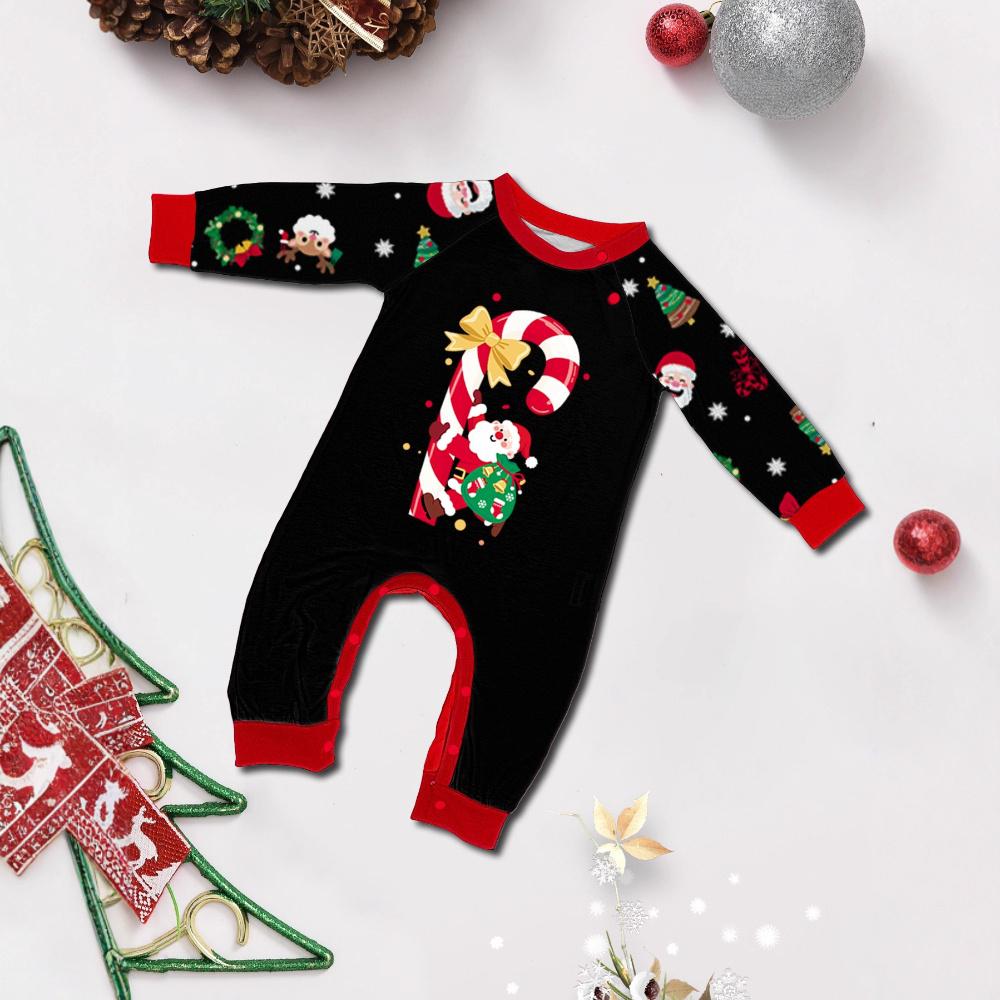 Family Christmas Pajamas Set Sleepwear Loungewear