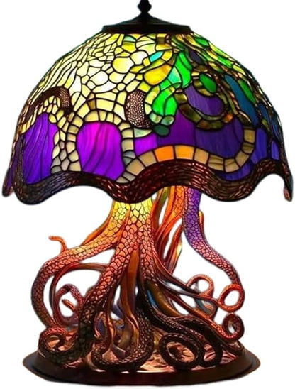 Stained Glass Mushroom Table Lamp 9 Styles Options