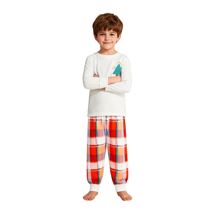 Boys Christmas Pyjamas Long Sleeve Top Trousers Sleepwear