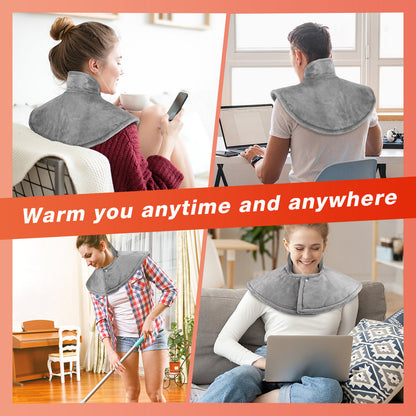 Electric Shoulder Neck Heating Pad Therapy Wrap