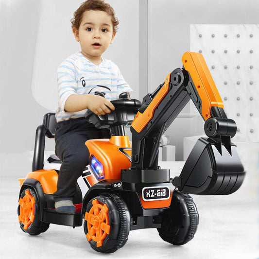 Electric Ride On Excavator Toy Vehicle
