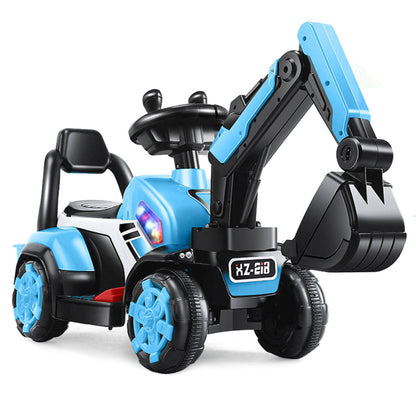 Electric Ride On Excavator Toy Vehicle