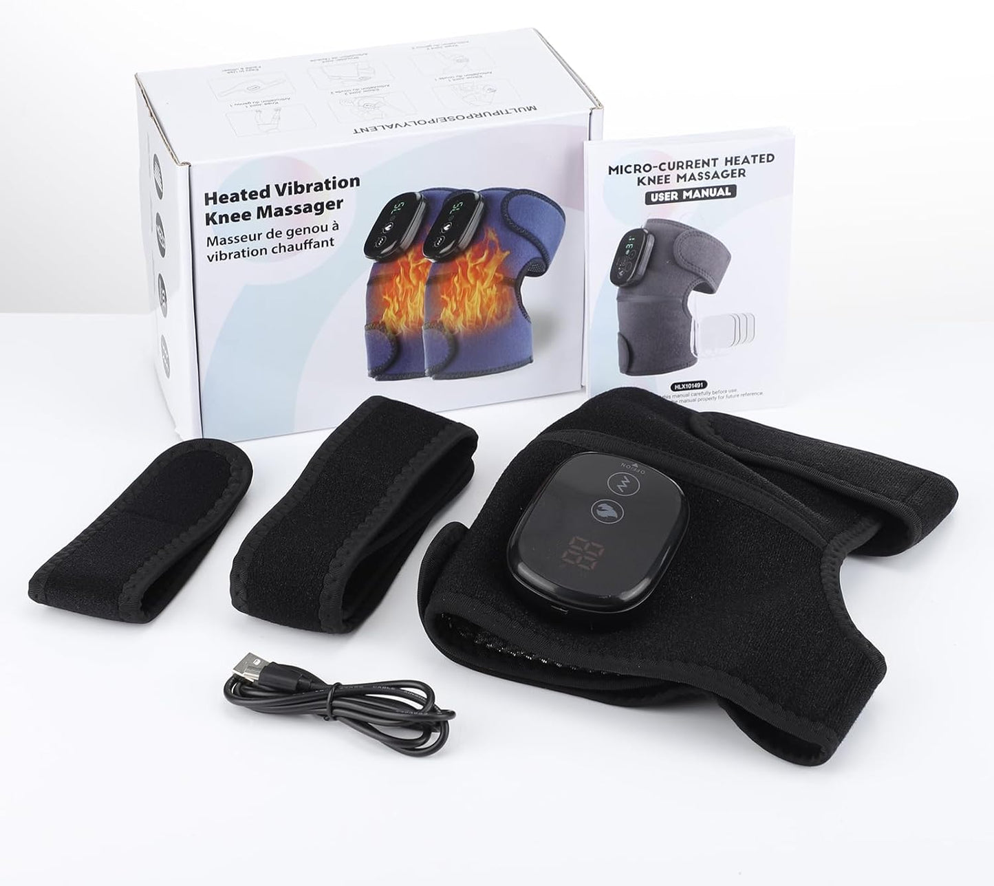 3-in-1 Thermal Support Pad for Shoulder Elbow Knee Relief
