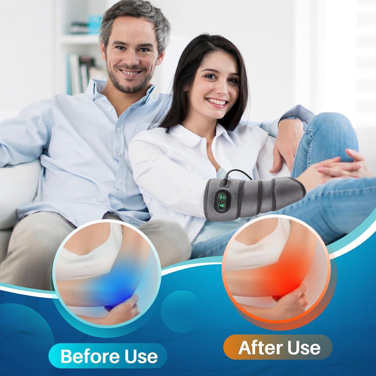 Elbow Heating Pad Wrap for Pain Relief