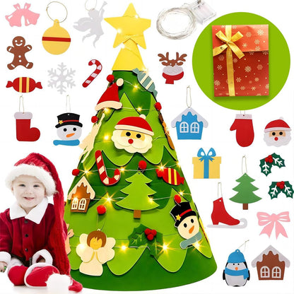 3D DIY Felt Christmas Tree Kit