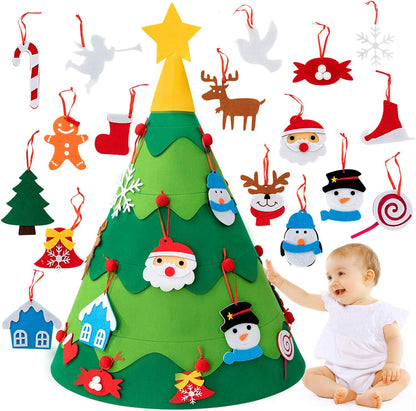 3D DIY Felt Christmas Tree Kit