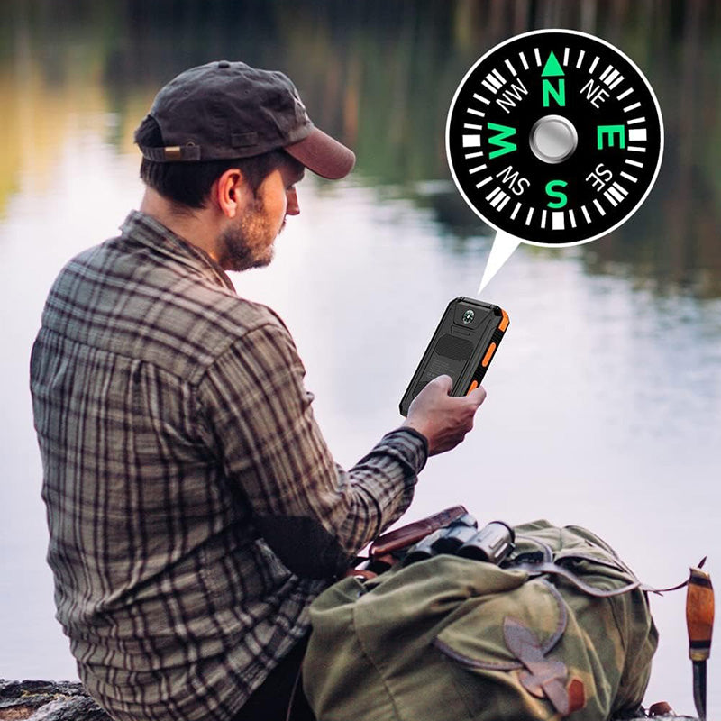 Solar Power Bank Charger for Mobile Phones