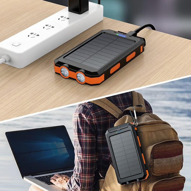 Solar Power Bank Charger for Mobile Phones
