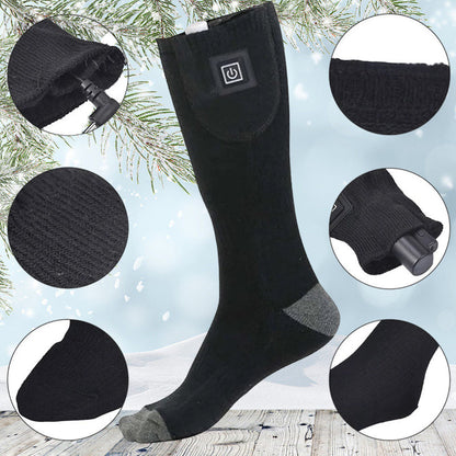Rechargeable Heated Socks Warm Comfortable