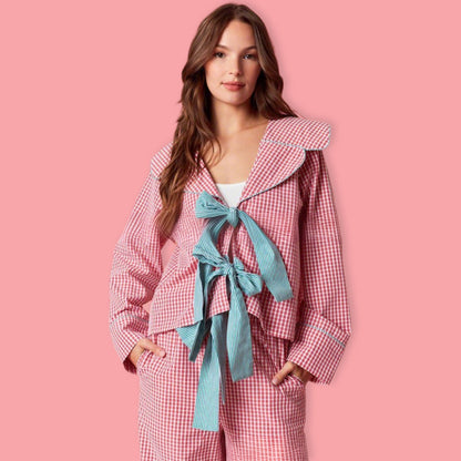 Adult Christmas Pajamas Set Loungewear Costume