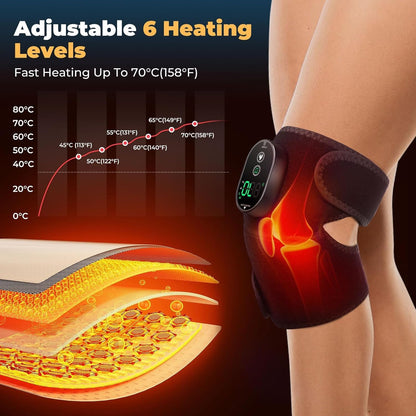 Wireless Rechargeable Knee Heat Therapy Wrap