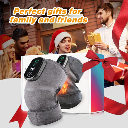 Heated Knee Massager 3-in-1 Therapy Device