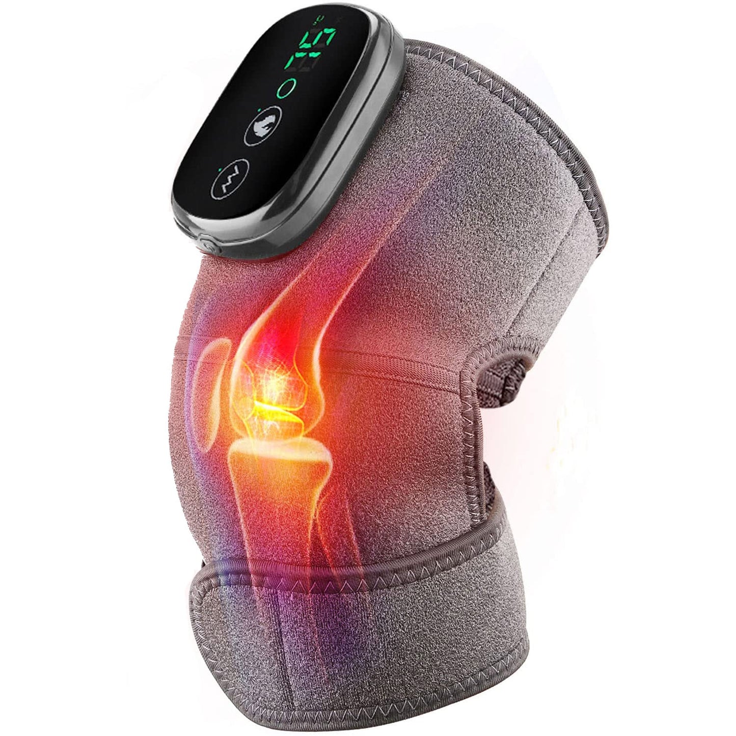 Heated Knee Massager 3-in-1 Therapy Device