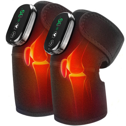Heated Knee Massager 3-in-1 Therapy Device