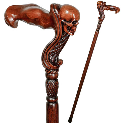 Wooden Walking Cane for Adults