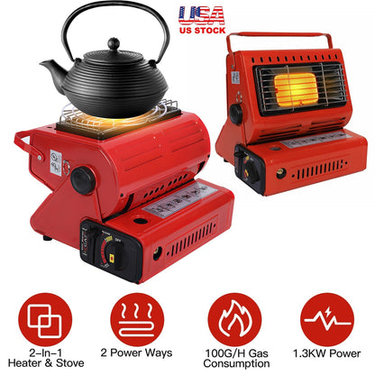 Butane Burner Portable Outdoor Cooking Stove