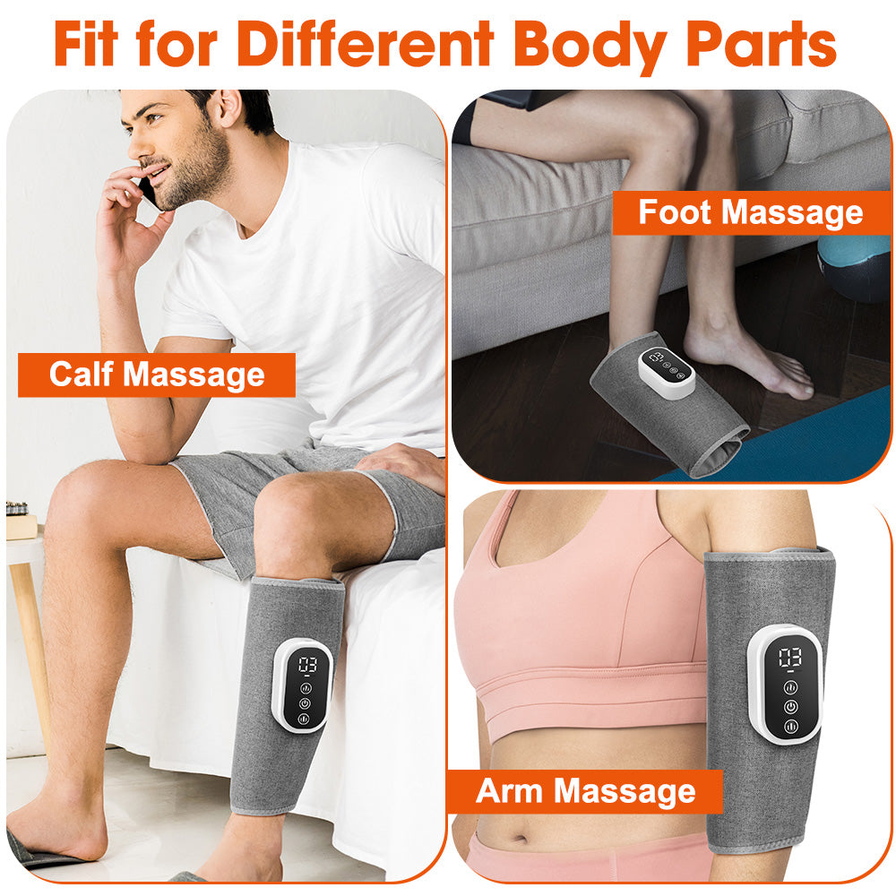 Wireless 360 Degree Air Pressure Calf Massager Device