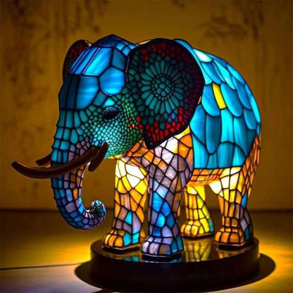Animal Acrylic Lamp Turtle Owl Lion Mermaid LED Light 12 Options