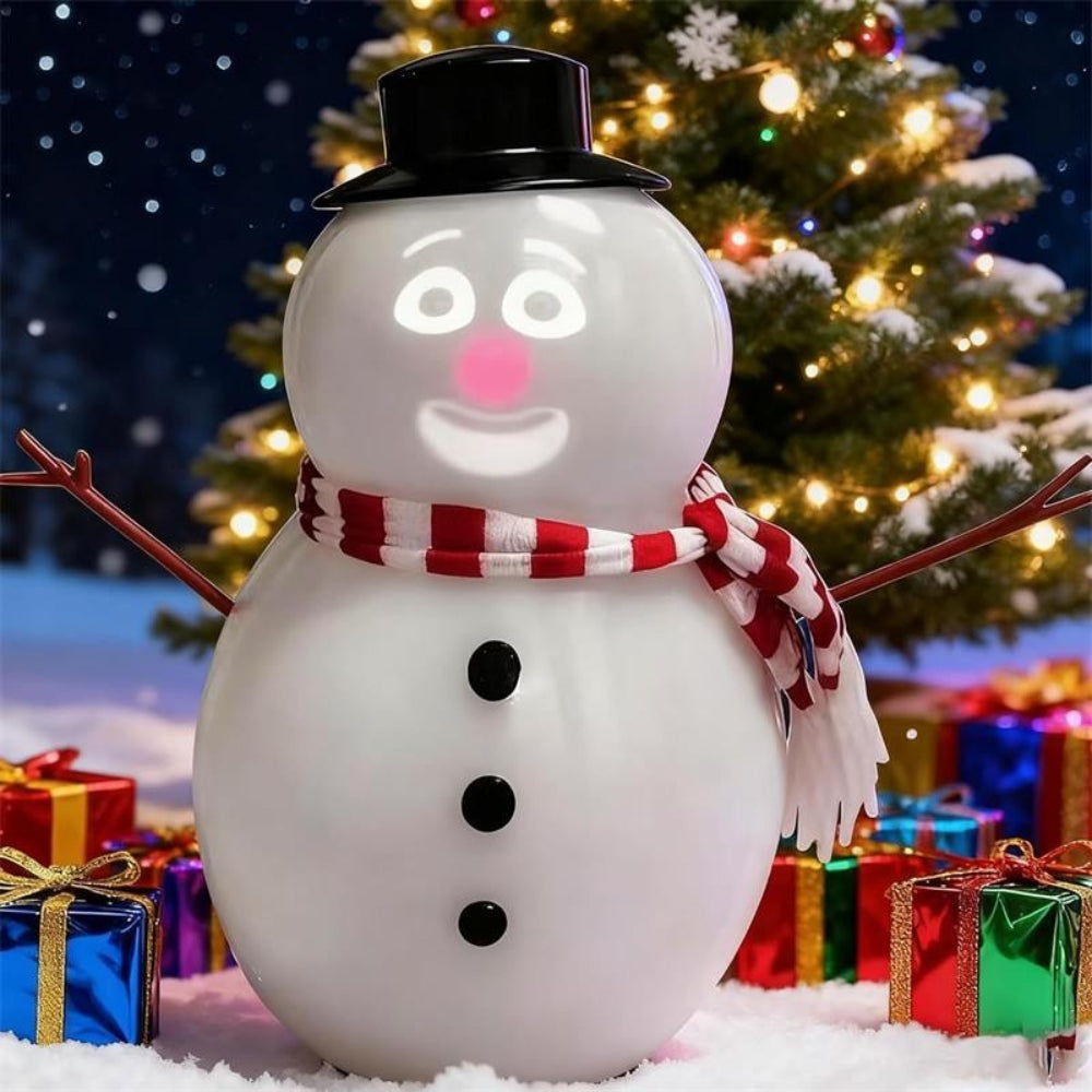 Animated Snowman Light Projector