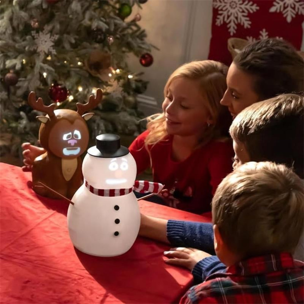 Animated Snowman Light Projector