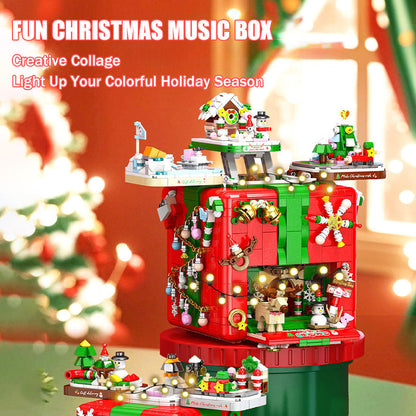 Building Block Music Box Puzzle Toy for Children