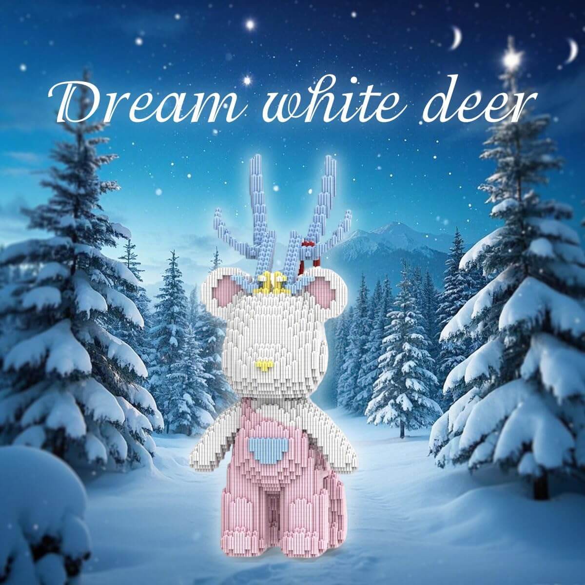 Building Blocks Set Toys Deer Unicorn Educational Toys