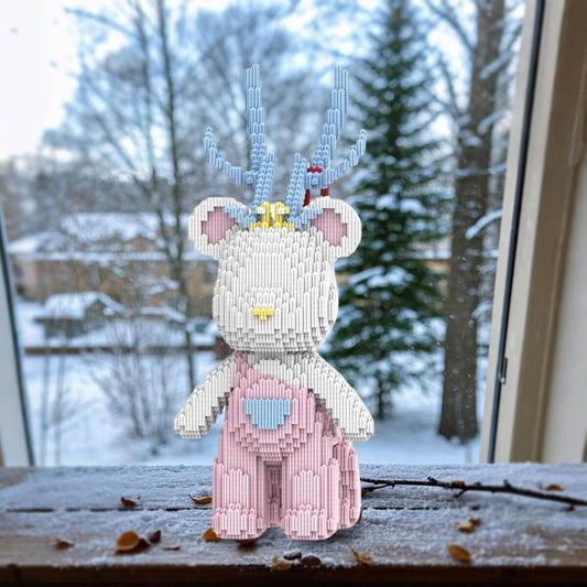 Building Blocks Set Toys Deer Unicorn Educational Toys