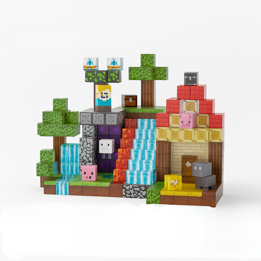 Magnetic Building Blocks Set for Kids