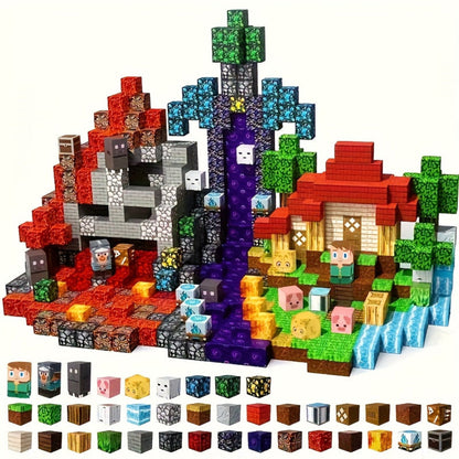 Magnetic Building Blocks Set for Kids