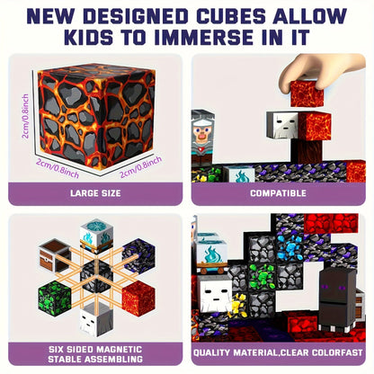 Magnetic Building Blocks Set for Kids