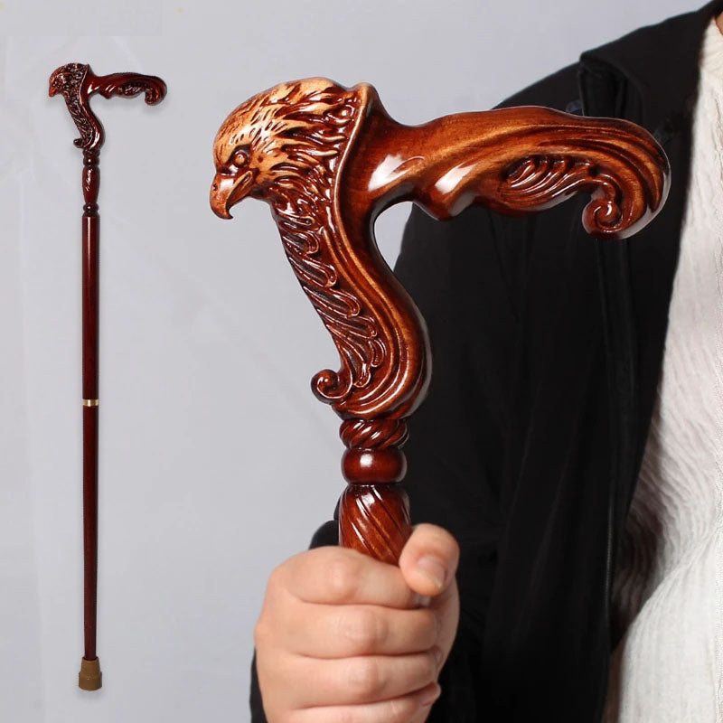 Wooden Walking Cane for Adults