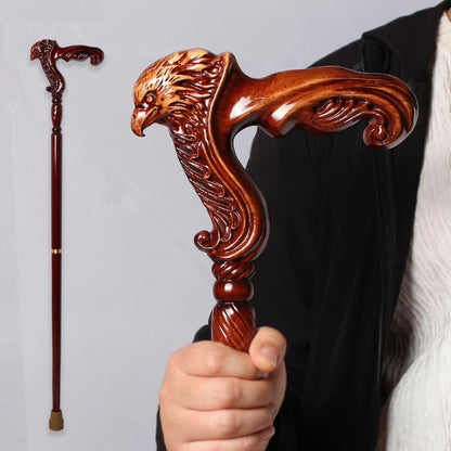 Wooden Walking Cane for Adults