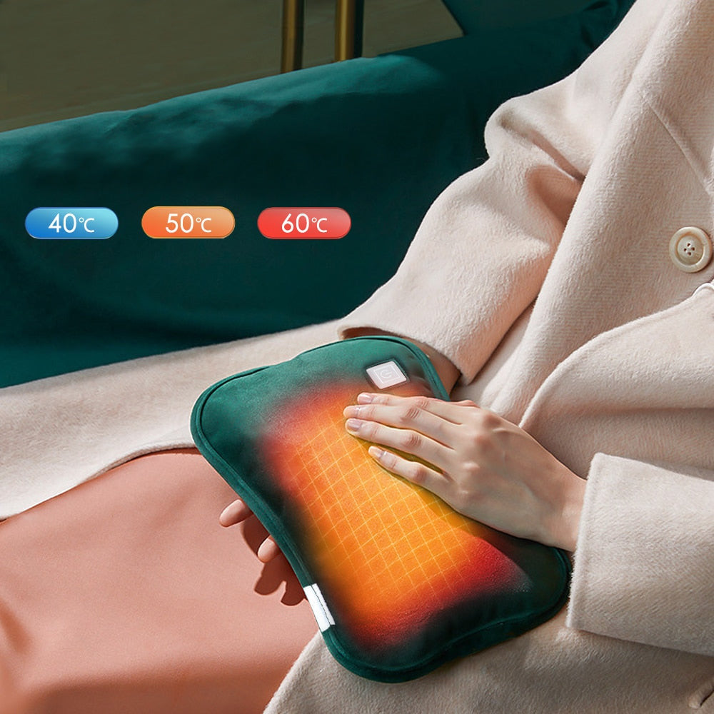 Electric Hand Warmer Power Bank Portable Rechargeable Battery